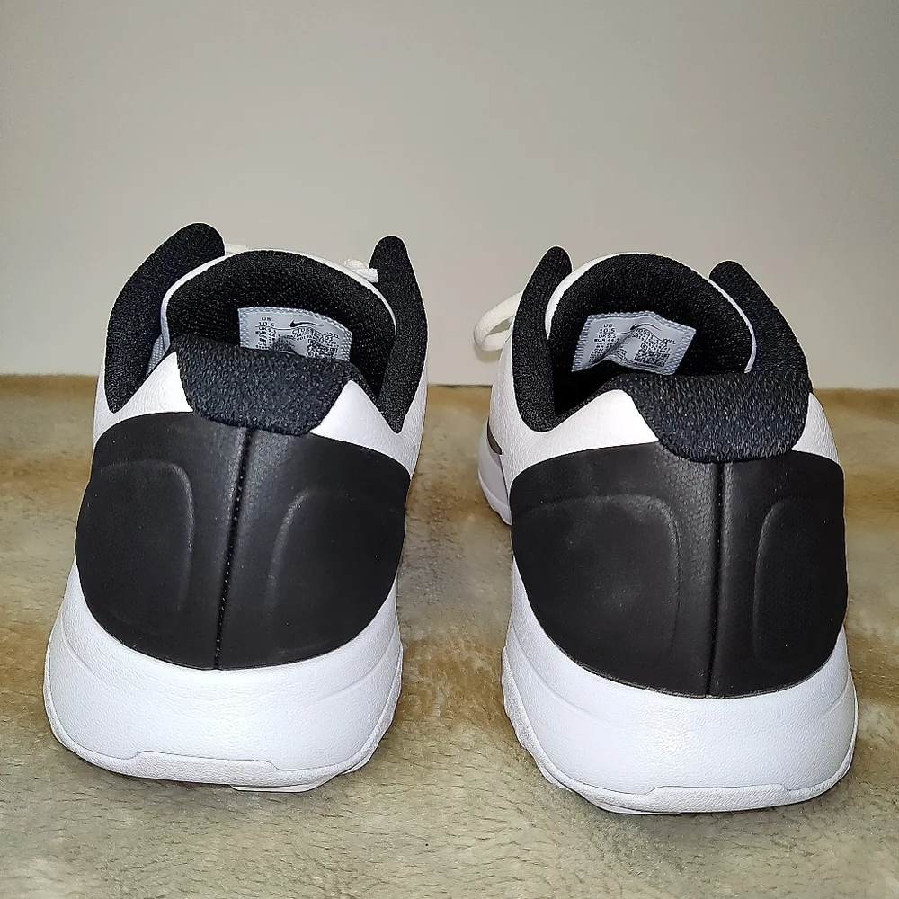 Nike Infinity G Mens Leather Golf Shoes Spikes White Black CT0531-101 - Picture 5 of 10